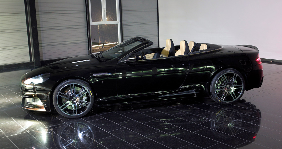 Тюнинг Mansory для Aston Martin DB9 Volante. Чип-тюнинг, обвес, диски, выхлоп, интерьер