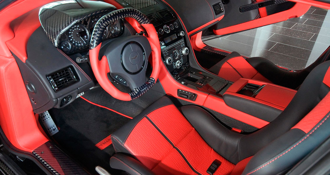 Тюнинг Mansory Cyrus для Aston Martin DBS / DB9. Обвес, диски, выхлопная система, интерьер