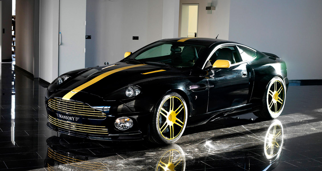 Тюнинг Mansory для Aston Martin Vanquish. Обвес, диски, выхлопная система, интерьер