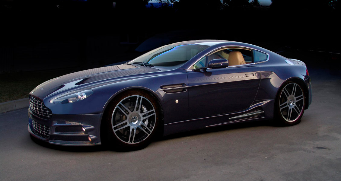 Тюнинг Mansory для Aston Martin Vantage V8. Обвес, диски, выхлопная система, интерьер