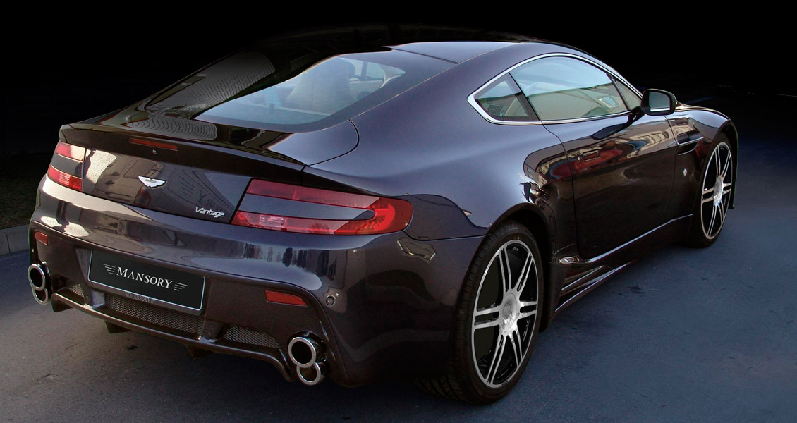 Тюнинг Mansory для Aston Martin Vantage V8. Обвес, диски, выхлопная система, интерьер