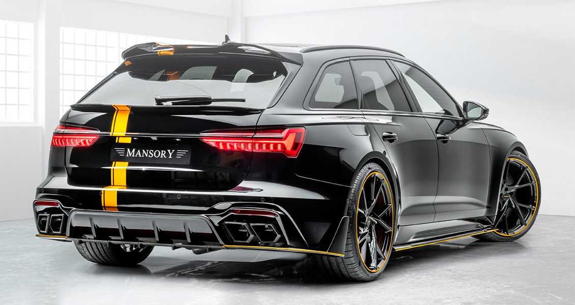 Тюнинг Mansory для Audi RS6. Обвес, диски, выхлопная система, интерьер