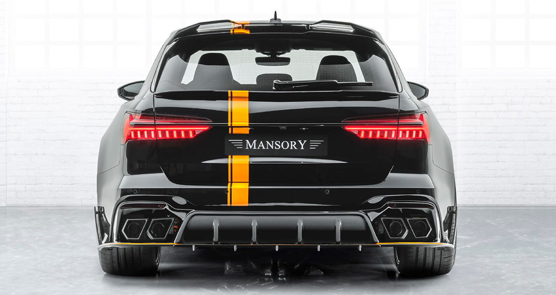 Тюнинг Mansory для Audi RS6. Обвес, диски, выхлопная система, интерьер