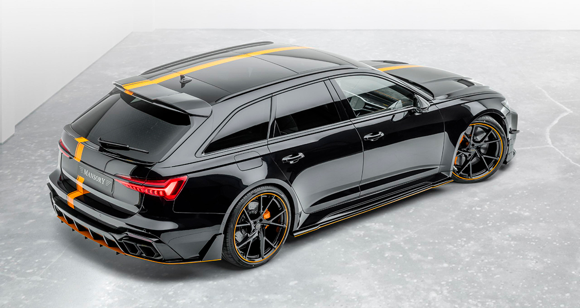 Тюнинг Mansory для Audi RS6. Обвес, диски, выхлопная система, интерьер