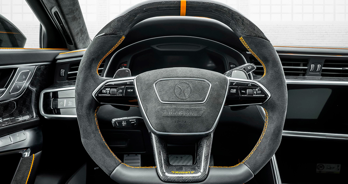 Тюнинг Mansory для Audi RS6. Обвес, диски, выхлопная система, интерьер