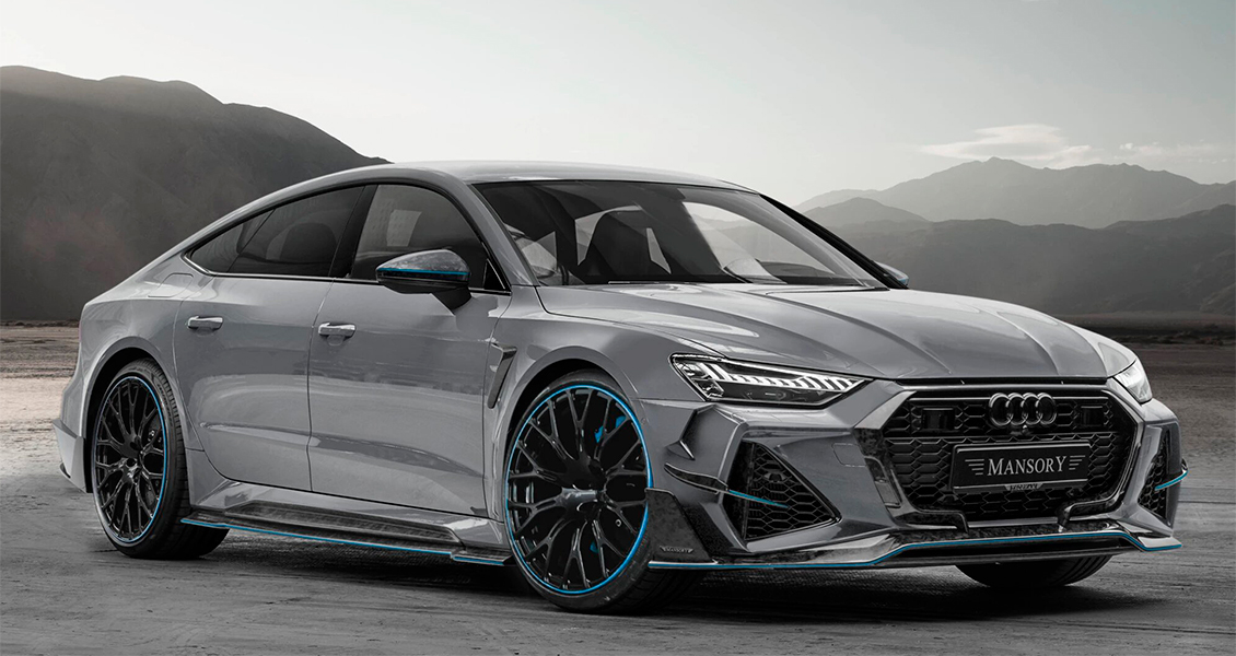 Тюнинг Mansory для Audi RS7. Обвес, диски, выхлопная система, интерьер