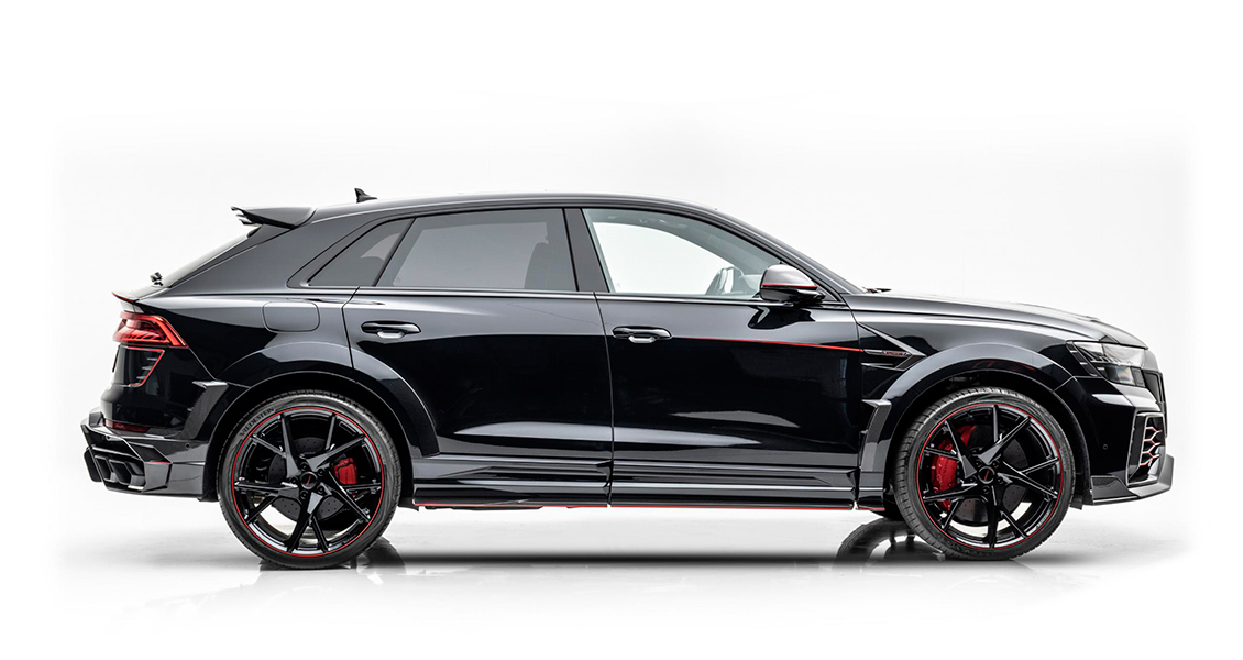 Тюнинг Mansory для Audi RSQ8. Обвес, диски, выхлопная система, интерьер