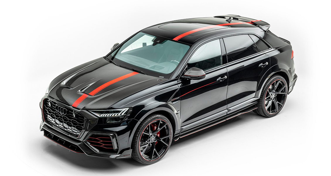 Тюнинг Mansory для Audi RSQ8. Обвес, диски, выхлопная система, интерьер