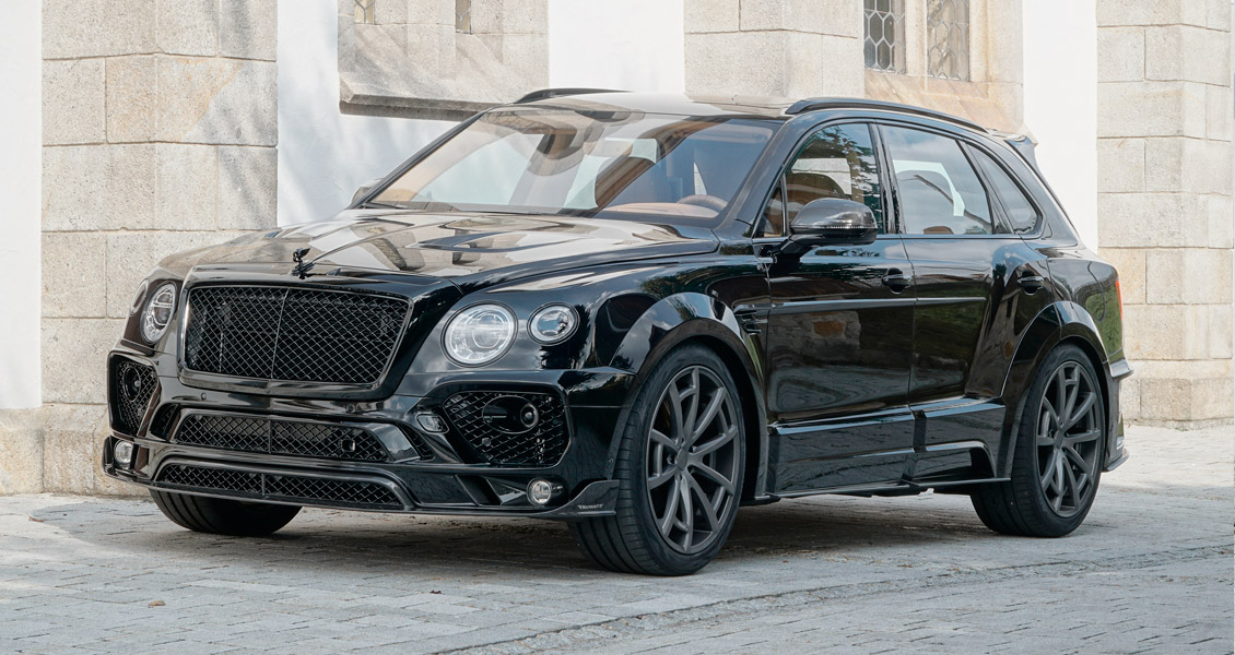 Тюнинг Mansory для Bentley Bentayga 2018 2019 2020. Обвес, диски, выхлопная система, интерьер