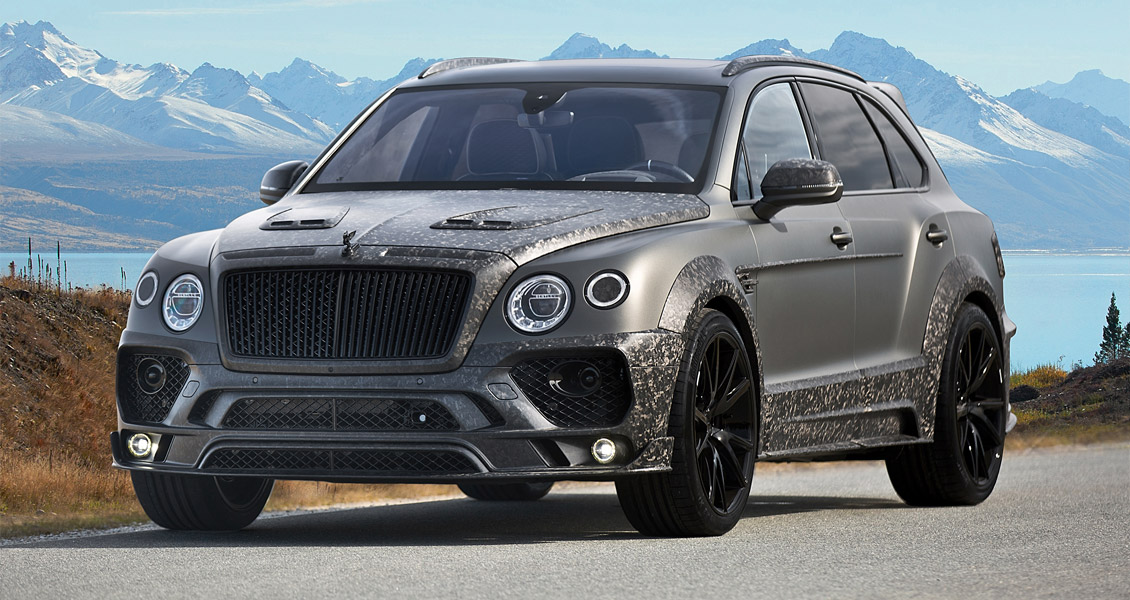 Тюнинг Mansory для Bentley Bentayga 2018 2019 2020. Обвес, диски, выхлопная система, интерьер