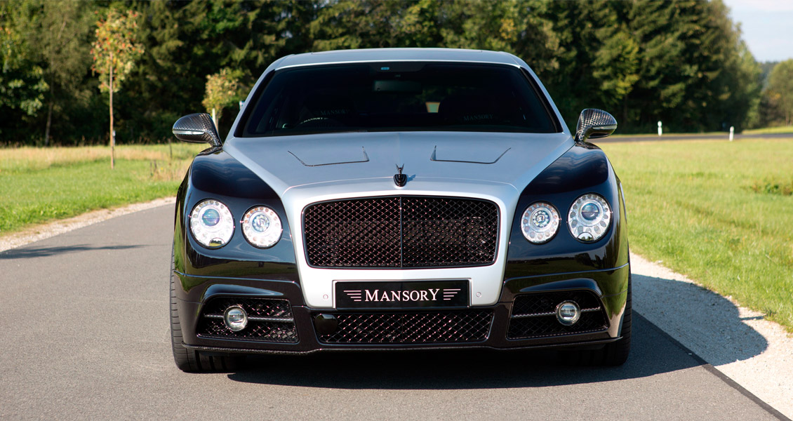 Тюнинг Mansory для Bentley Flying Spur 2014 2015 2016. Обвес, диски, выхлопная система, интерьер