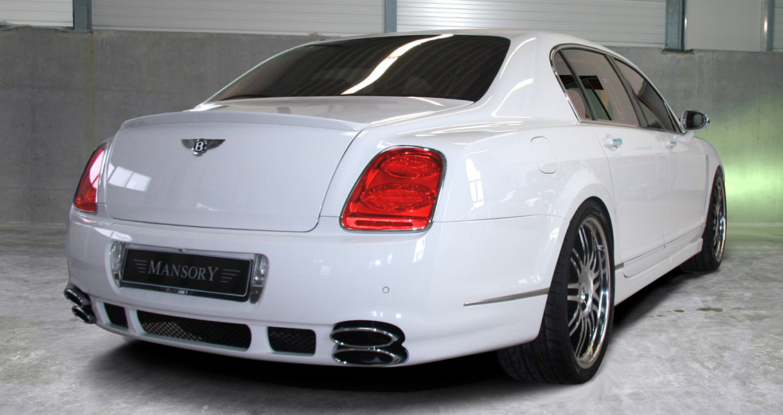 Тюнинг Mansory для Bentley Flying Spur 2009 2010 2011. Обвес, диски, выхлопная система, интерьер