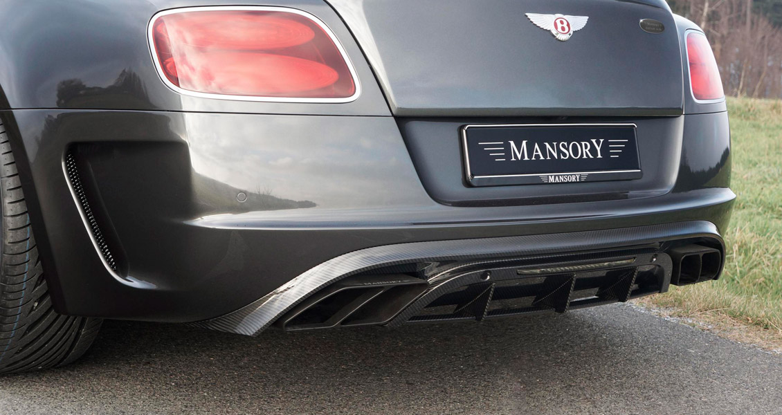 Тюнинг Mansory для Bentley GT II Race Edition. Обвес, диски, выхлопная система, интерьер