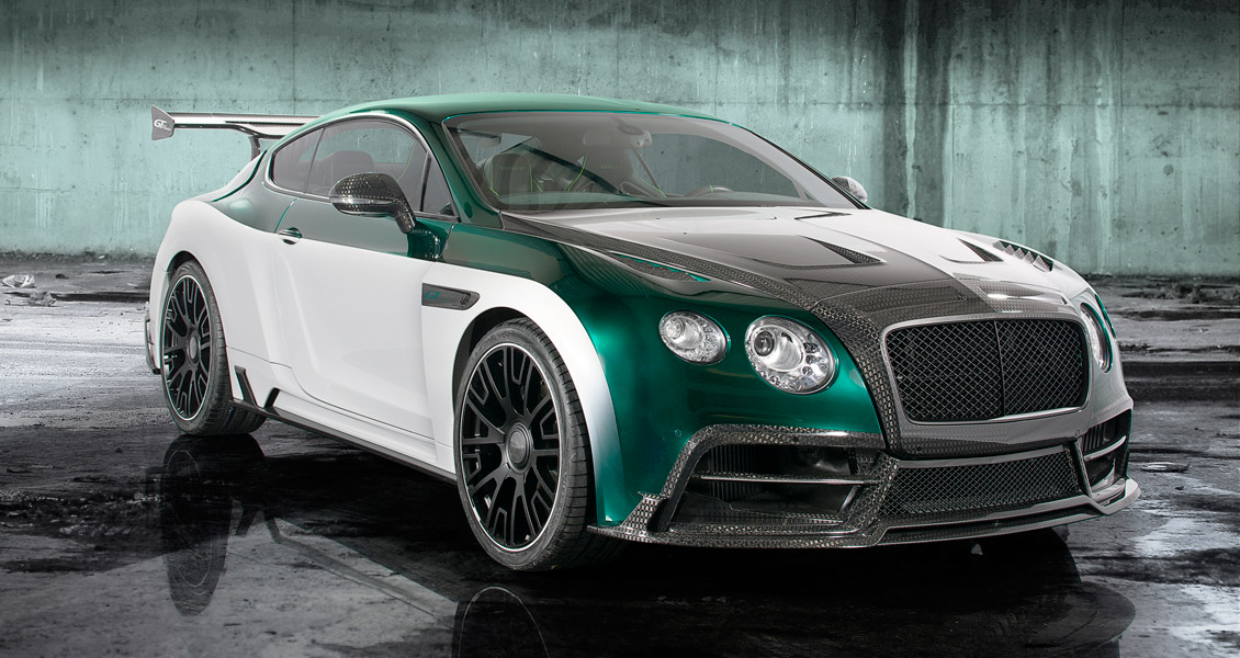 Тюнинг Mansory для Bentley GT Race. Обвес, диски, выхлопная система, интерьер