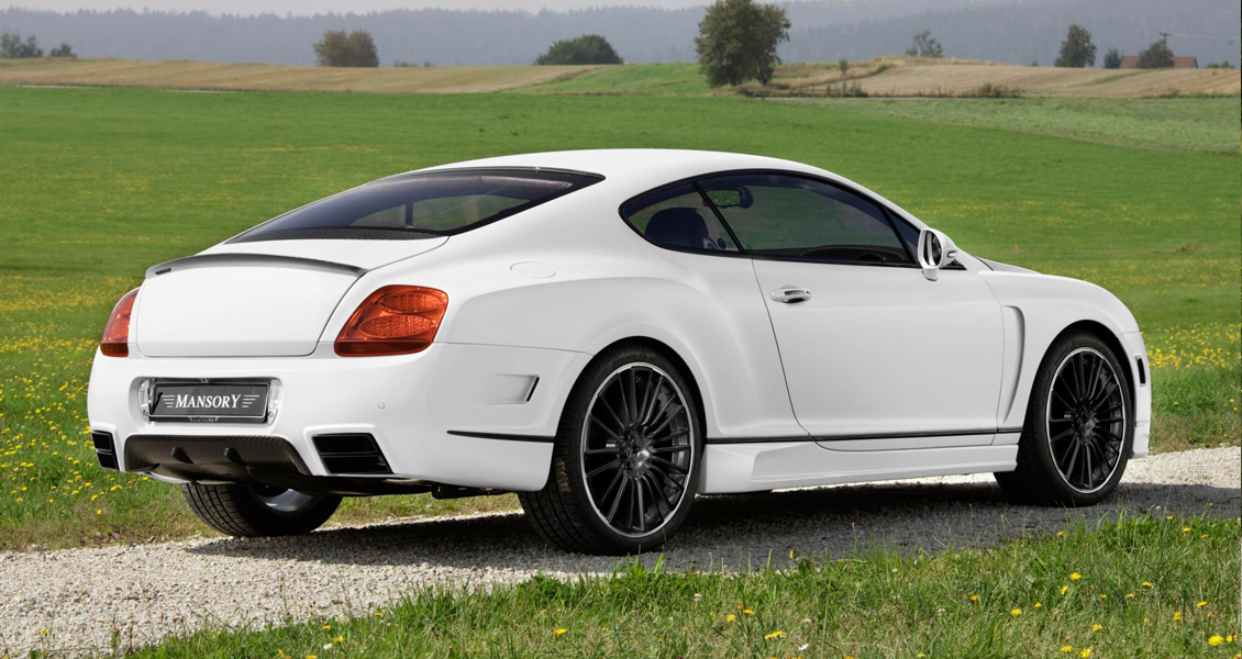 Тюнинг Mansory для Bentley GT Speed 2009 2010 2011. Обвес, диски, выхлопная система, интерьер