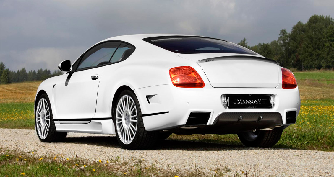 Тюнинг Mansory для Bentley GT Speed 2009 2010 2011. Обвес, диски, выхлопная система, интерьер