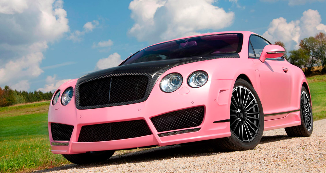 Тюнинг Mansory для Bentley GT Vitesse Rose. Обвес, диски, выхлопная система, интерьер