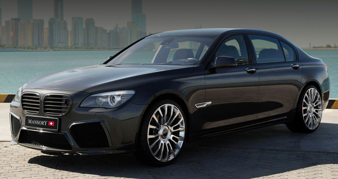 Тюнинг Mansory для BMW 7er F01. Обвес, диски, выхлопная система, интерьер