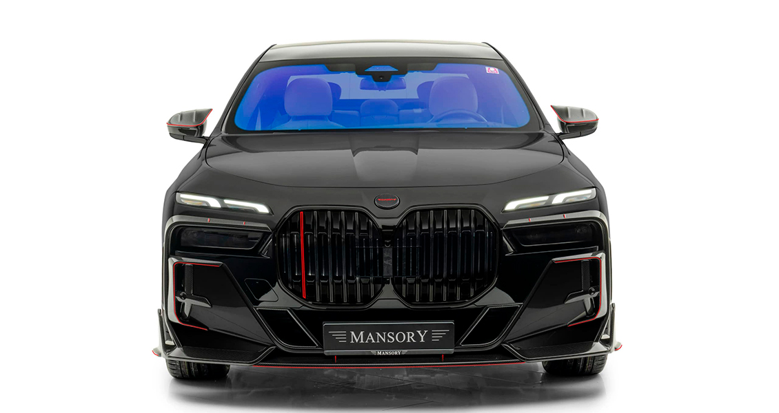 Тюнинг Mansory для BMW 7er G70 2023 2024 2025. Обвес, диски, выхлопная система, интерьер