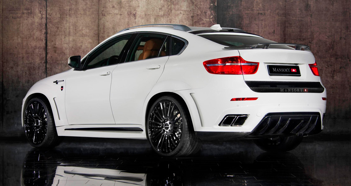 Тюнинг Mansory для BMW X6 E71. Обвес, диски, выхлопная система, интерьер