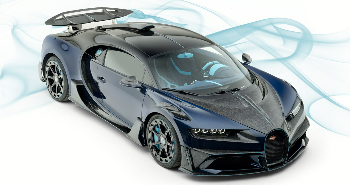 Тюнинг Mansory для Bugatti Chiron Centuria. Обвес, диски, выхлопная система, интерьер