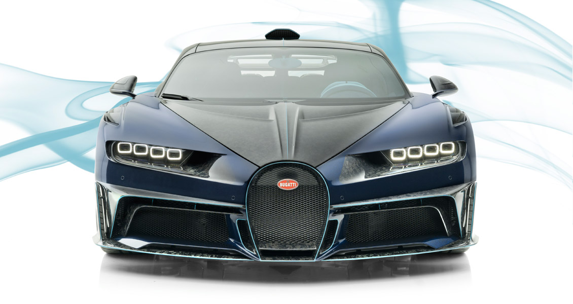 Тюнинг Mansory для Bugatti Chiron Centuria. Обвес, диски, выхлопная система, интерьер