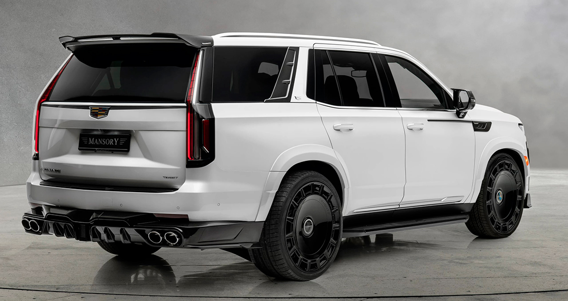 Тюнинг Mansory для Cadillac Escalade. Обвес, диски, выхлопная система, интерьер