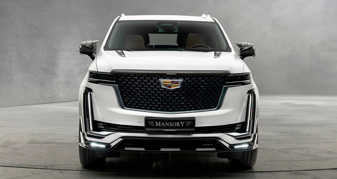 Тюнинг Mansory для Cadillac Escalade. Обвес, диски, выхлопная система, интерьер