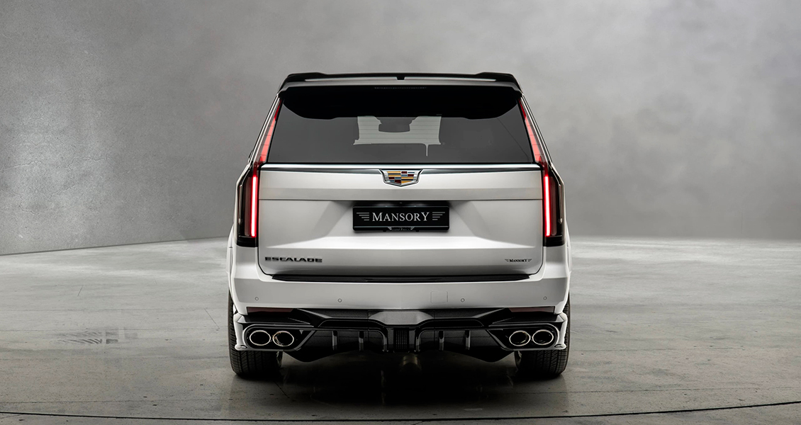 Тюнинг Mansory для Cadillac Escalade. Обвес, диски, выхлопная система, интерьер