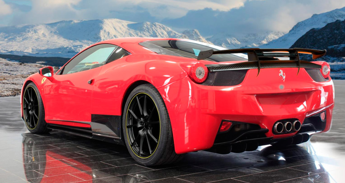 Тюнинг Mansory для Ferrari 458 Italia. Обвес, диски, выхлопная система, интерьер