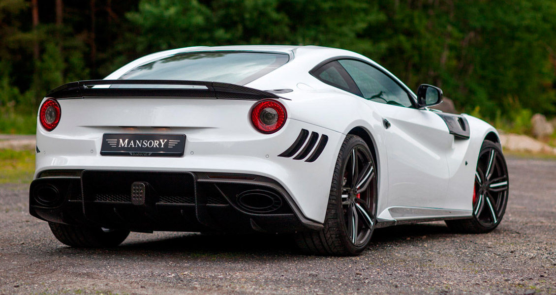 Тюнинг Mansory для Ferrari F12 Stallone. Обвес, диски, выхлопная система, интерьер