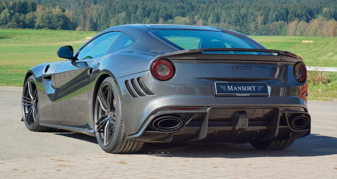 Тюнинг Mansory для Ferrari F12 Stallone. Обвес, диски, выхлопная система, интерьер