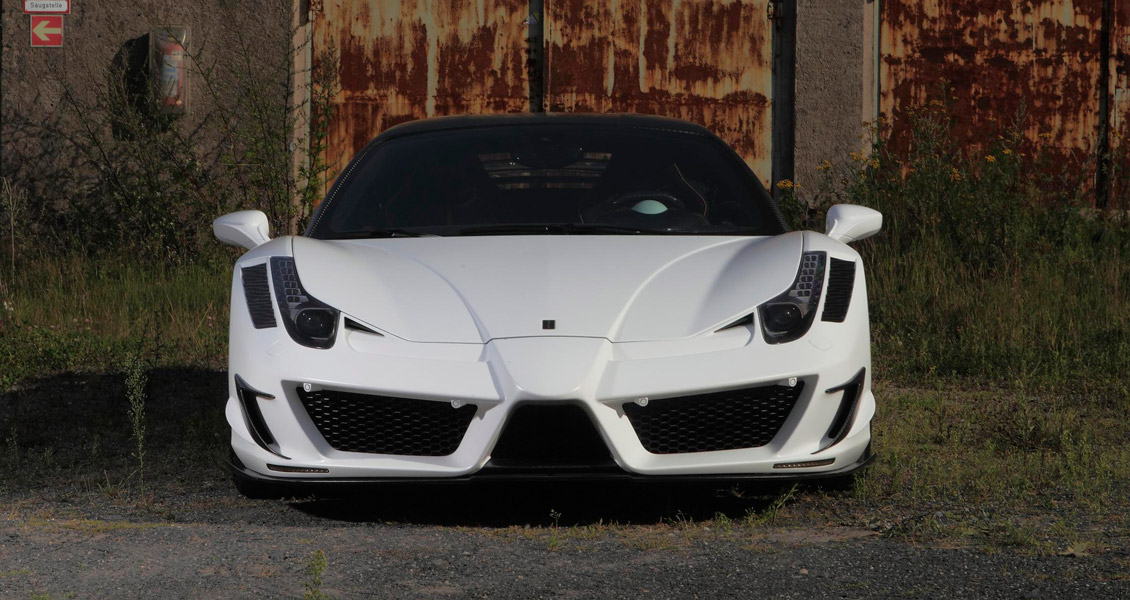 Тюнинг Mansory для Ferrari 458 Siracusa. Обвес, диски, выхлопная система, интерьер