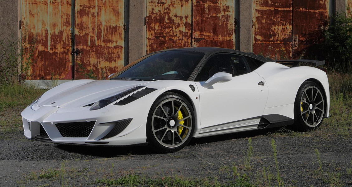 Тюнинг Mansory для Ferrari 458 Siracusa. Обвес, диски, выхлопная система, интерьер