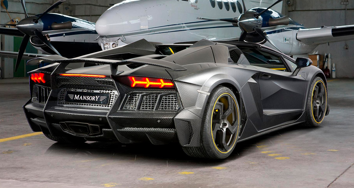 Тюнинг Mansory для Lamborghini Aventador Carbonado Apertos. Обвес, диски, выхлопная система, интерьер