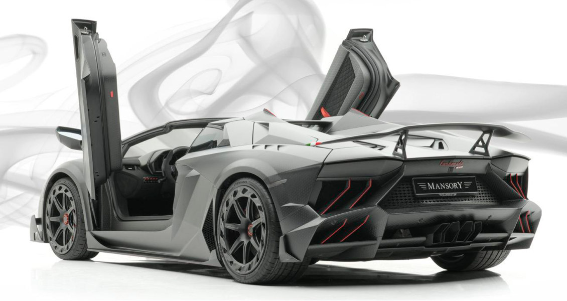 Тюнинг Mansory для Lamborghini Aventador Carbonado Evo. Обвес, диски, выхлопная система, интерьер