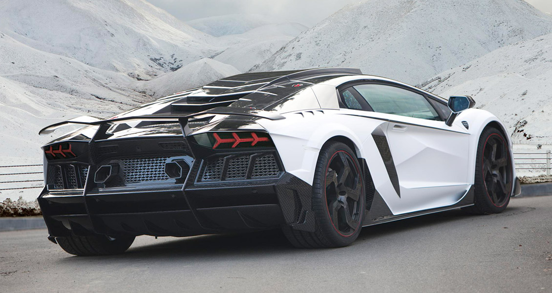 Тюнинг Mansory для Lamborghini Aventador Carbonado GT. Обвес, диски, выхлопная система, интерьер