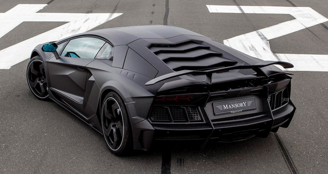 Тюнинг Mansory для Lamborghini Aventador Carbonado. Обвес, диски, выхлопная система, интерьер