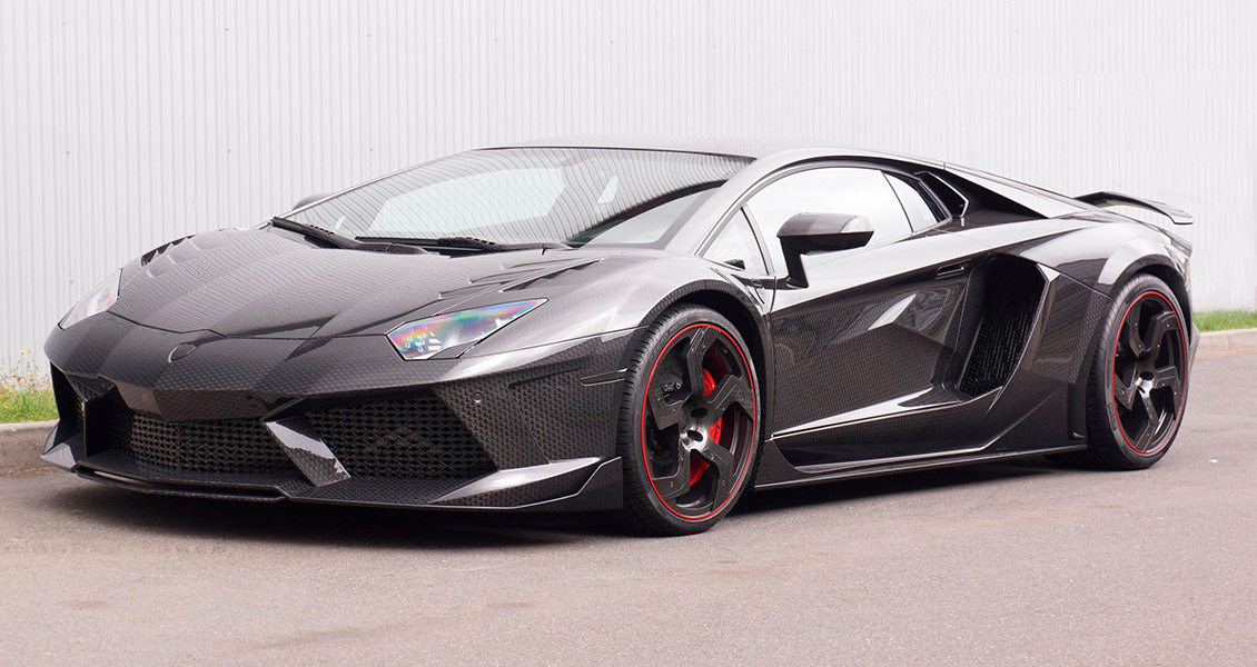 Тюнинг Mansory для Lamborghini Aventador Carbonado. Обвес, диски, выхлопная система, интерьер