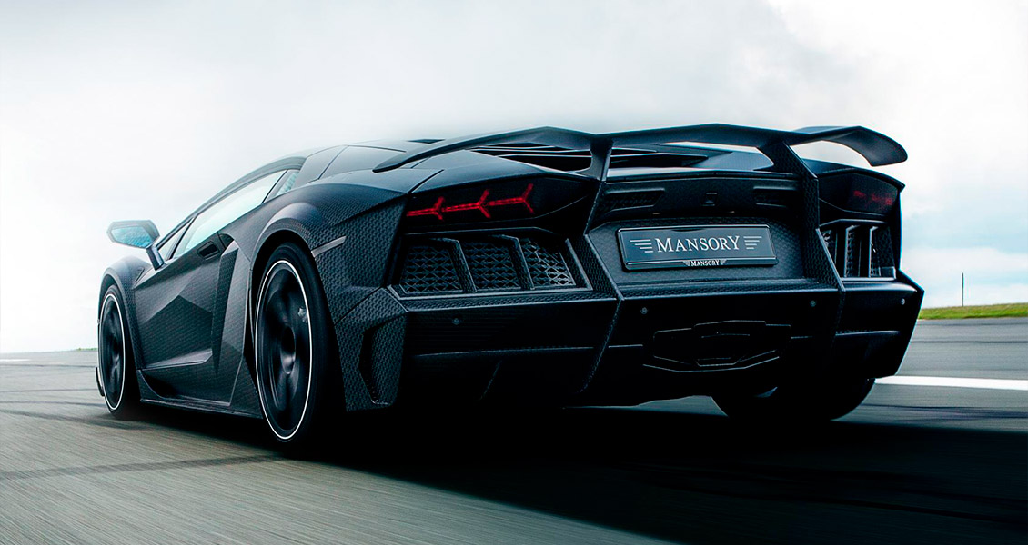 Тюнинг Mansory для Lamborghini Aventador Carbonado. Обвес, диски, выхлопная система, интерьер