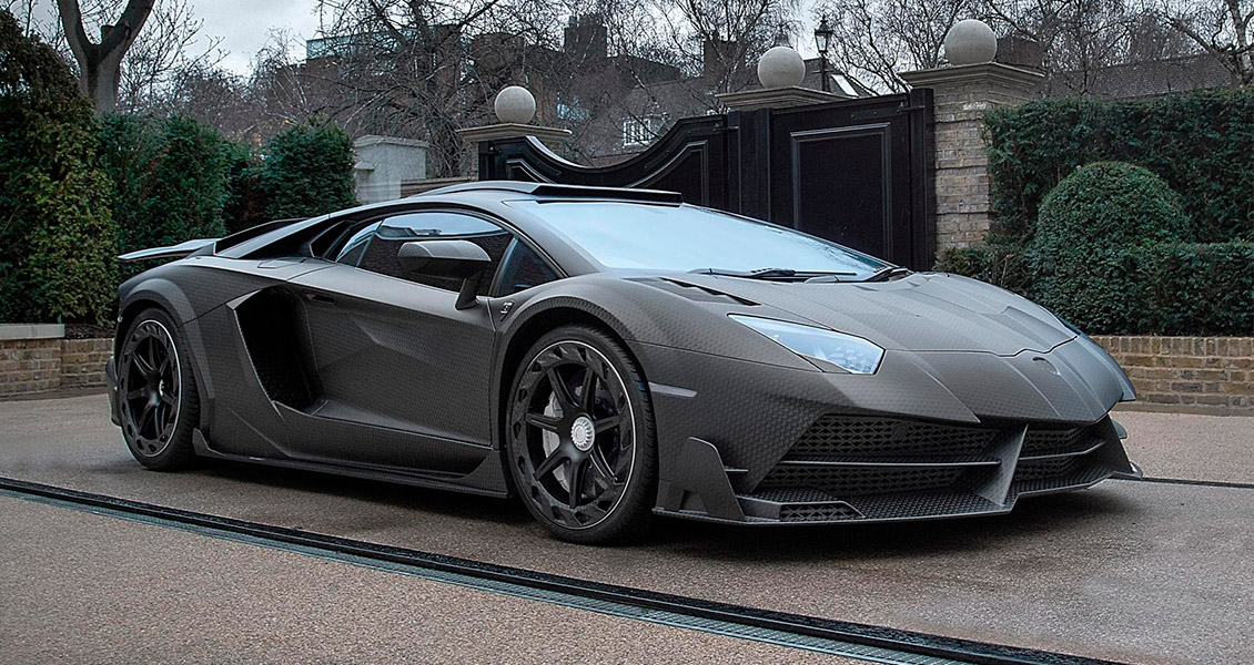 Тюнинг Mansory для Lamborghini Aventador J.S.1 Edition. Обвес, диски, выхлопная система, интерьер