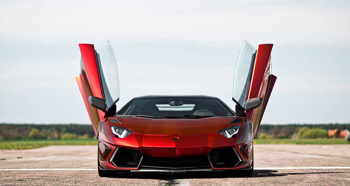 Тюнинг Mansory для Lamborghini Aventador. Обвес, диски, выхлопная система, интерьер