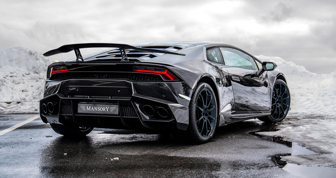 Тюнинг Mansory для Lamborghini Huracan. Обвес, диски, выхлопная система, интерьер