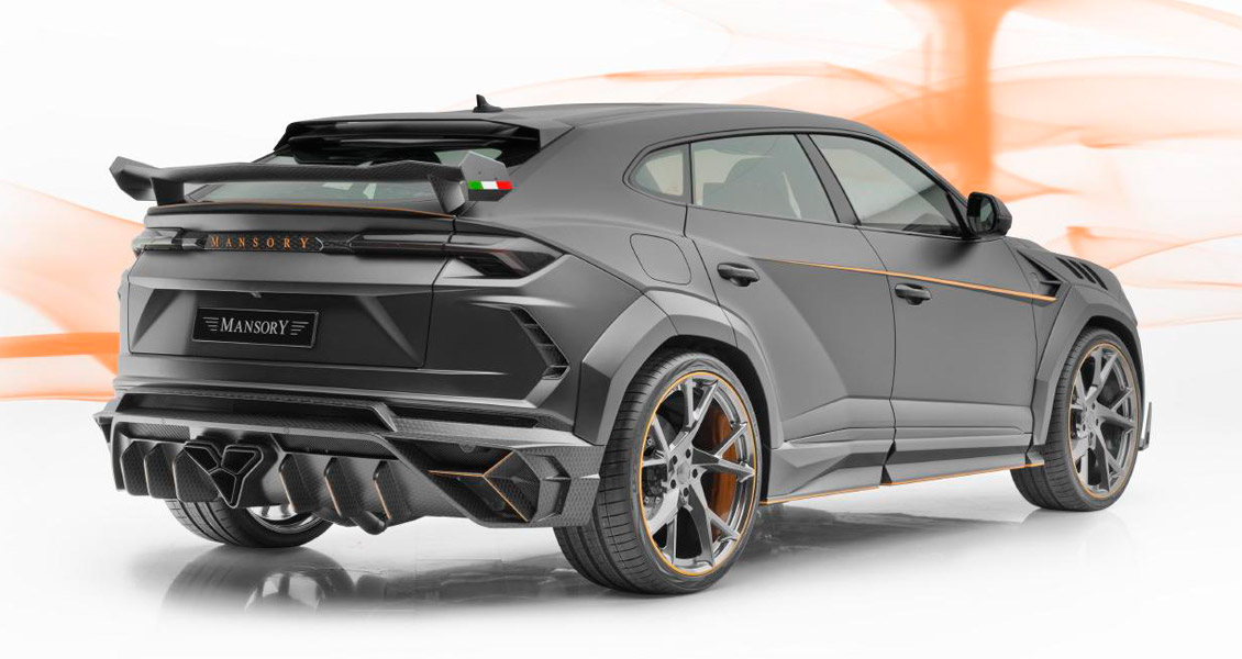 Тюнинг Mansory для Lamborghini Urus. Обвес, диски, выхлопная система, интерьер