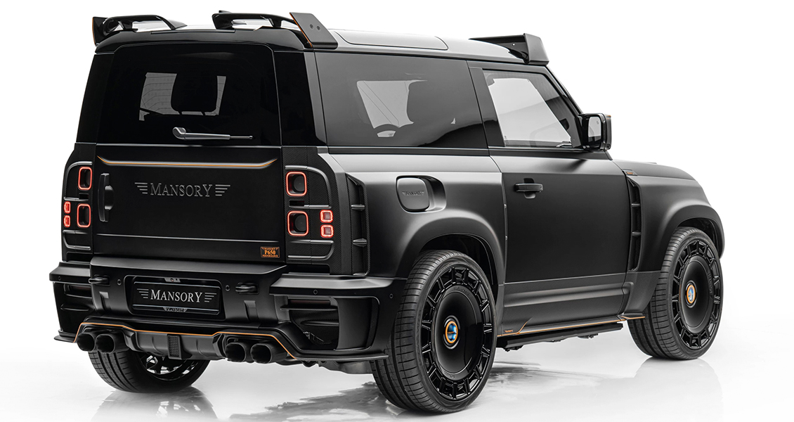 Тюнинг Mansory для Land Rover Defender 2024 2023 2022. Обвес, диски, выхлопная система, интерьер