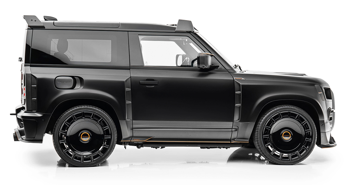 Тюнинг Mansory для Land Rover Defender 2024 2023 2022. Обвес, диски, выхлопная система, интерьер