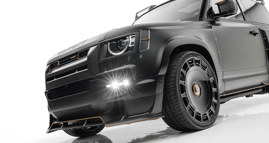 Тюнинг Mansory для Land Rover Defender 2024 2023 2022. Обвес, диски, выхлопная система, интерьер