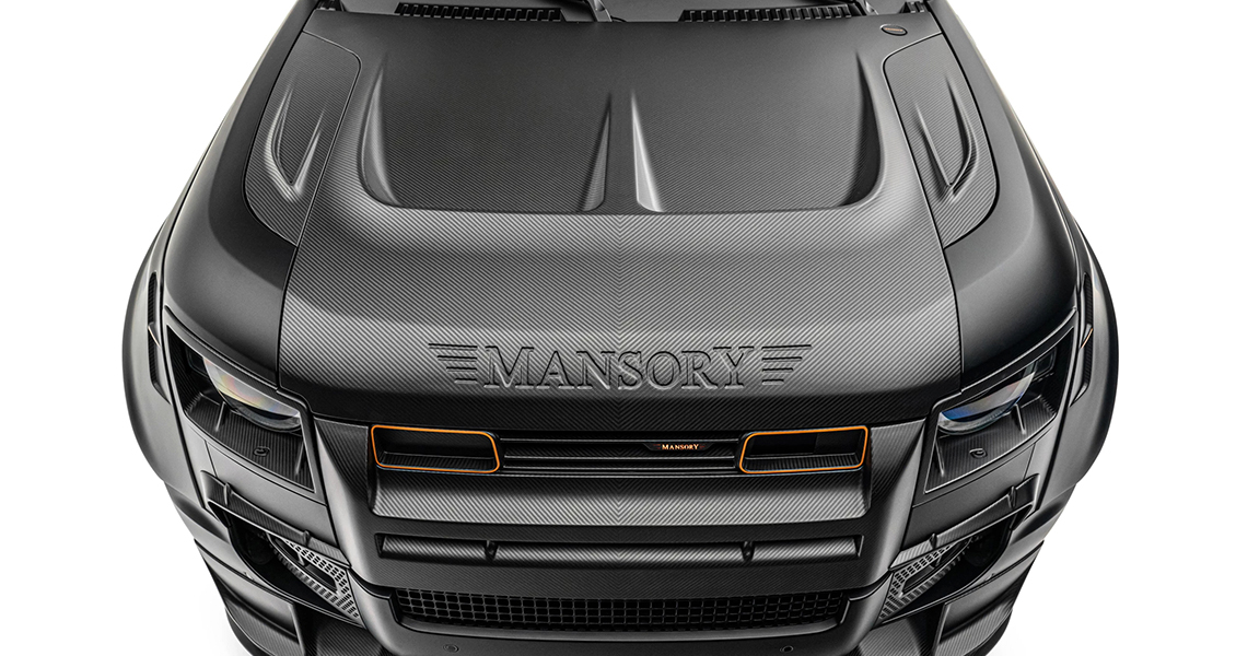 Тюнинг Mansory для Land Rover Defender 2024 2023 2022. Обвес, диски, выхлопная система, интерьер