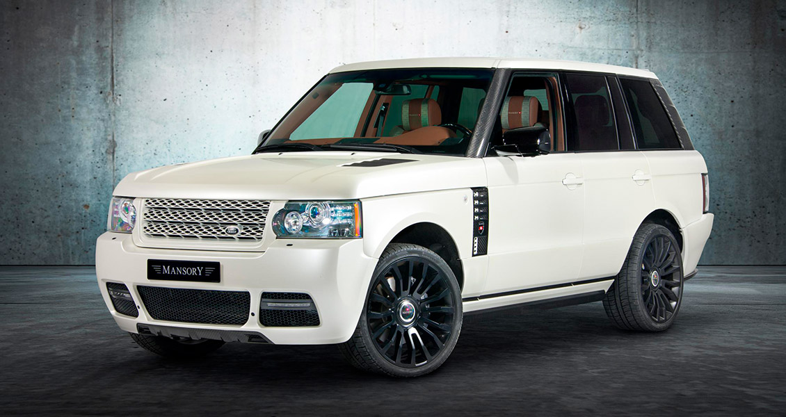 Тюнинг Mansory для Range Rover 2012 2011 2010 2009. Обвес, диски, выхлопная система, интерьер