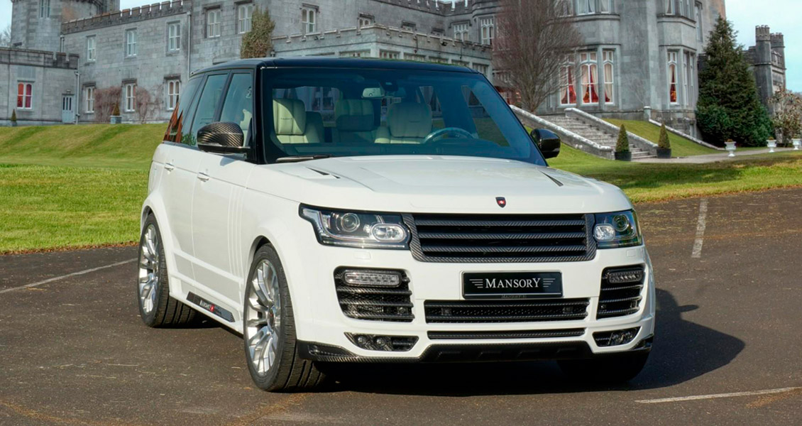 Тюнинг Mansory для Range Rover 2017 2016 2015 2014. Обвес, диски, выхлопная система, интерьер